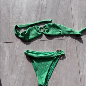 Monday Swimwear Vibrant Green Bikini